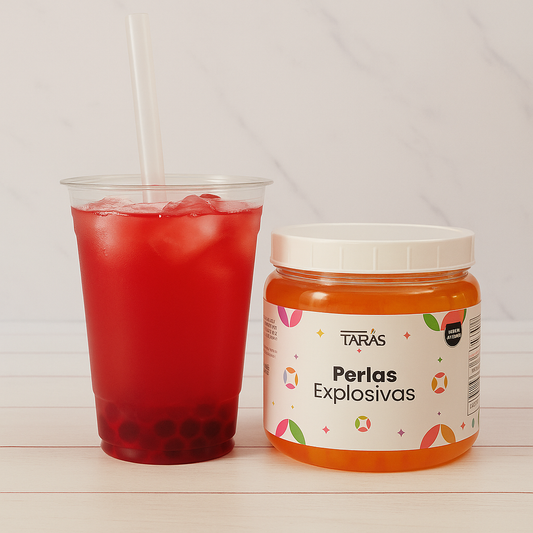 ¿Qué son las Perlas Explosivas Tarás y cómo usarlas en tus bebidas?