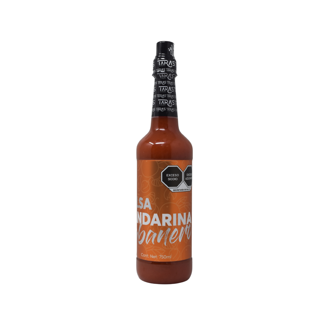 Salsa para marinar mandarina habanero