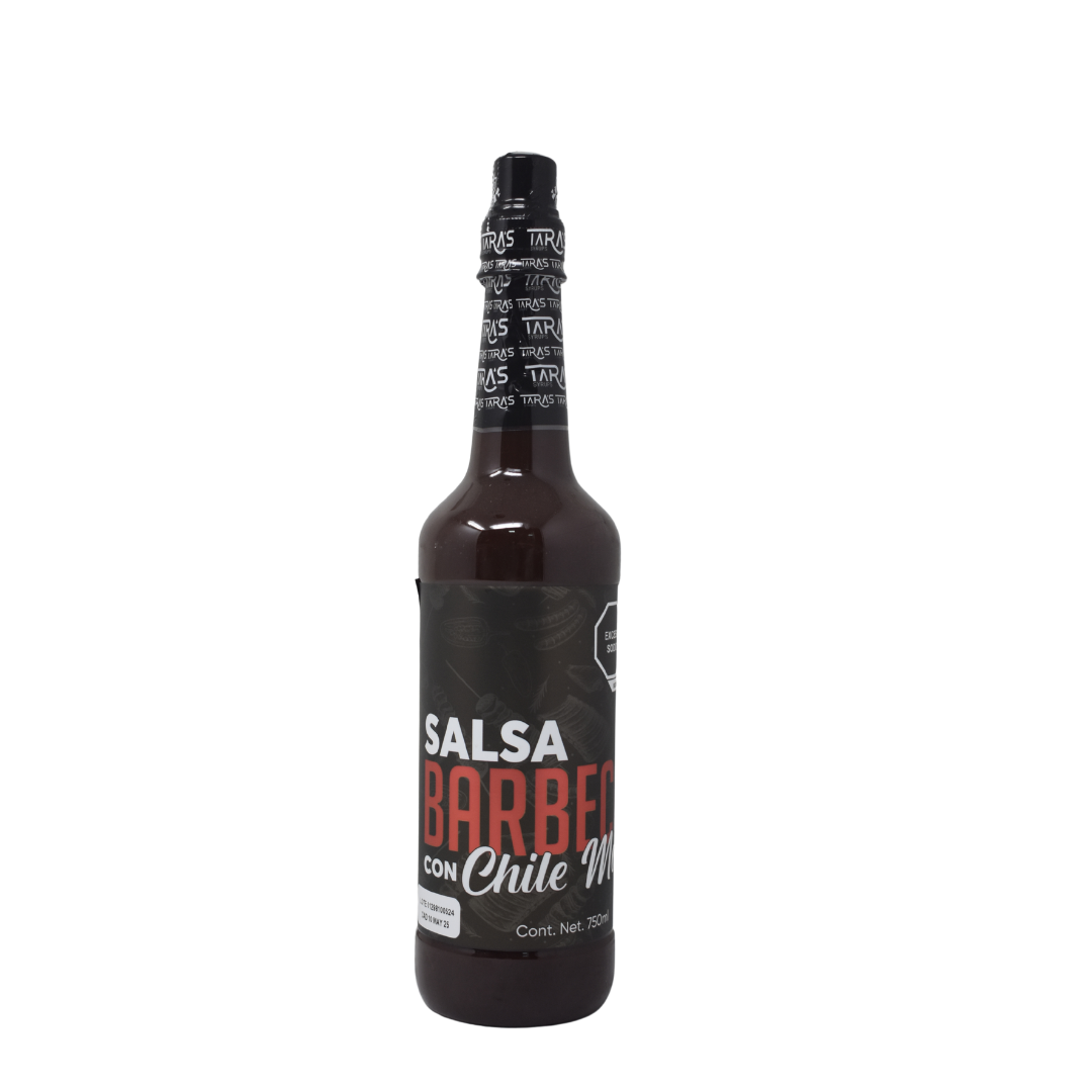 Salsa para marinar barbecue con chile morita