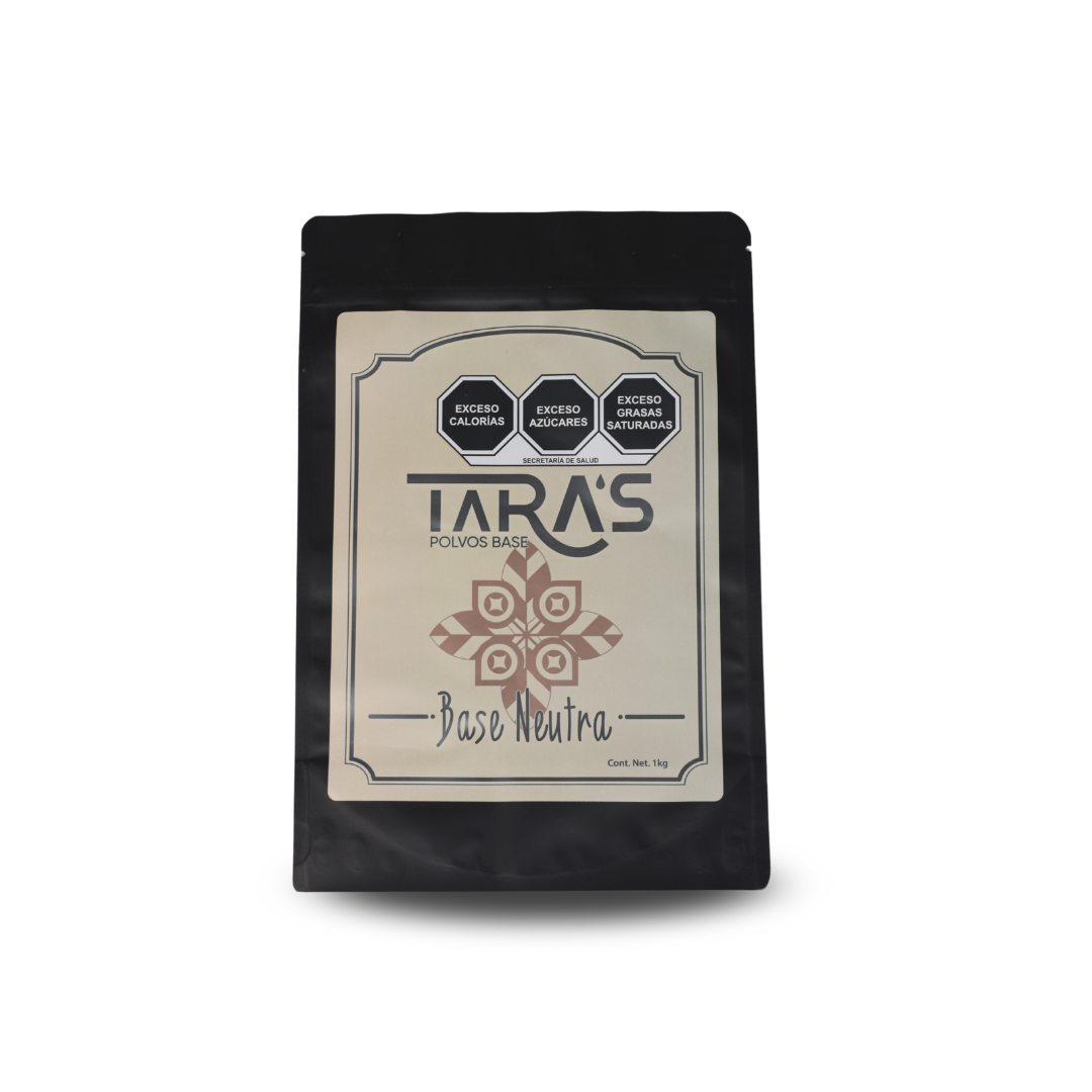 Tara's - Bolsa polvos sabor base neutra