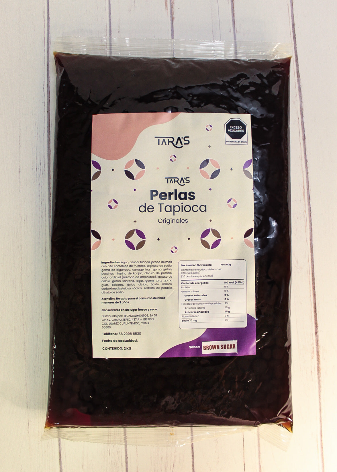 Boba Cristal – Sabor Brown Sugar (2 kg)