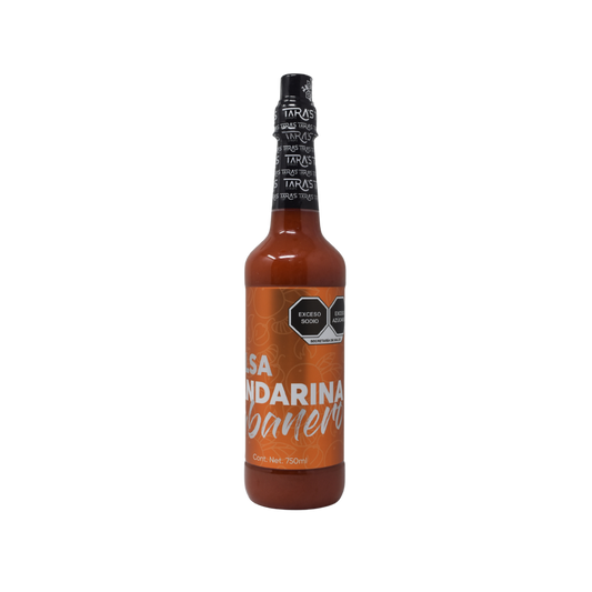 Salsa para marinar mandarina habanero
