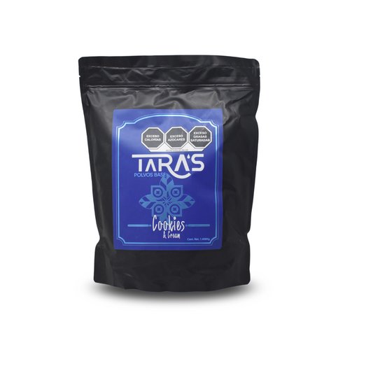 Tara's - Base polvo sabor cookies & cream