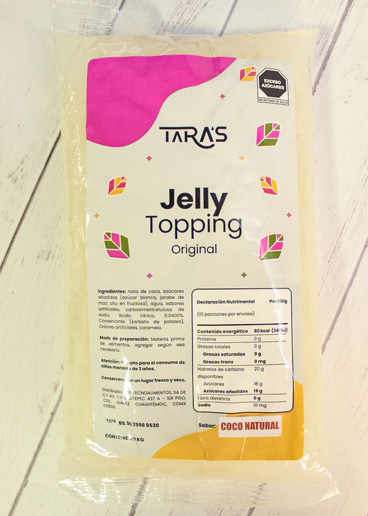Jelly Topping TARA´S –  Coco Natural (1 kg)
