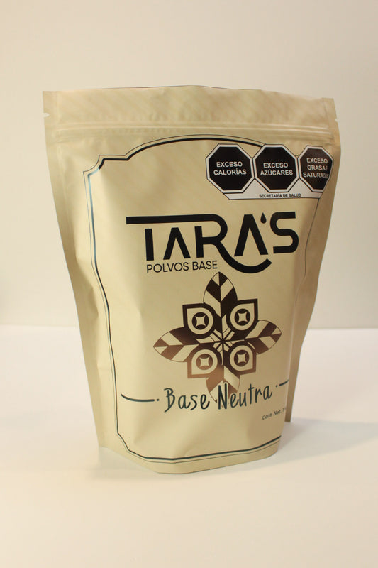Tara's - Bolsa polvos sabor base neutra
